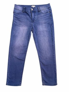 Juicy Couture Blue Denim Jeans - Cropped Style Size 8